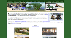 Desktop Screenshot of flambeaulodging.com